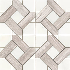 Emser Alluro 12"x12" Mini Manor Cream
