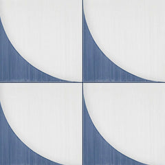 Marazzi Scenario 8" X 8" Blu Crescent
