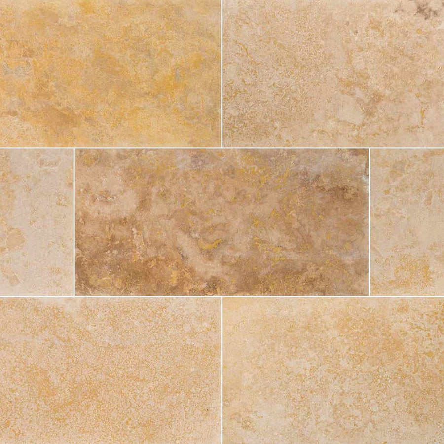 MS International Travertine 12" x 24" Angelica Gold