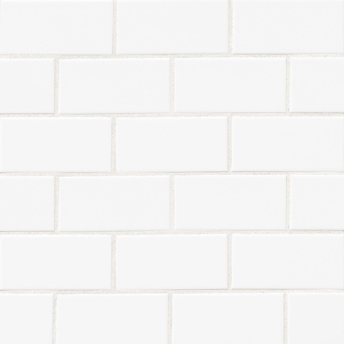 Bedrosians Traditions 3" x 6" Matte Ice White