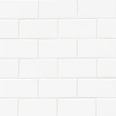 Bedrosians Traditions 3" x 6" Matte Ice White