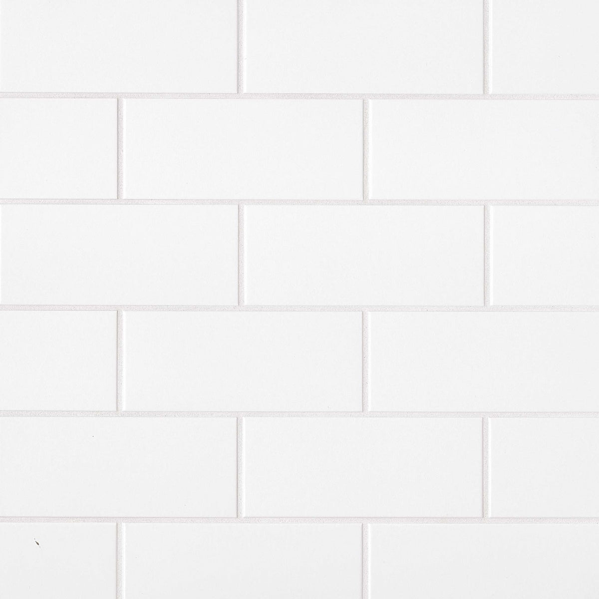Bedrosians Traditions 4" x 10" Matte Ice White