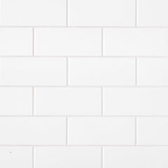 Bedrosians Traditions 4" x 10" Matte Ice White