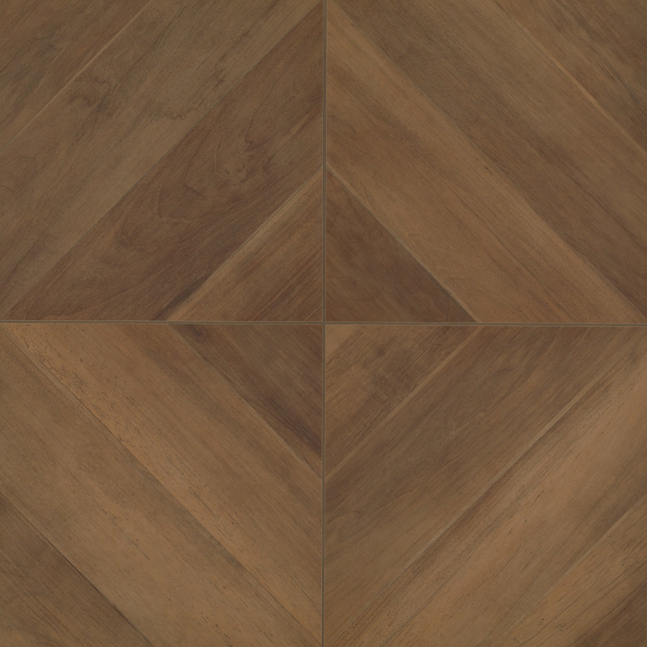 Bedrosians Antique 24" x 24" Wood Look Walnut