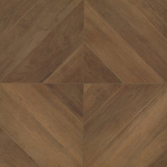 Bedrosians Antique 24" x 24" Wood Look Walnut