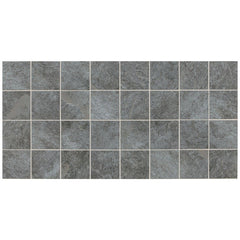 Daltile Continental Slate 3" X 3" Mosaic Straight Joint English Grey