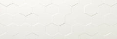 Emser Center 13"x35" Hex White