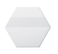 Emser Code 6"x7" Hex 3D White