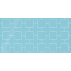 Daltile Showscape 12" X 24" Square Lattice Crisp Blue