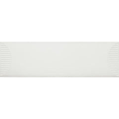 Daltile Stencil 4" X 12" Half Moon White