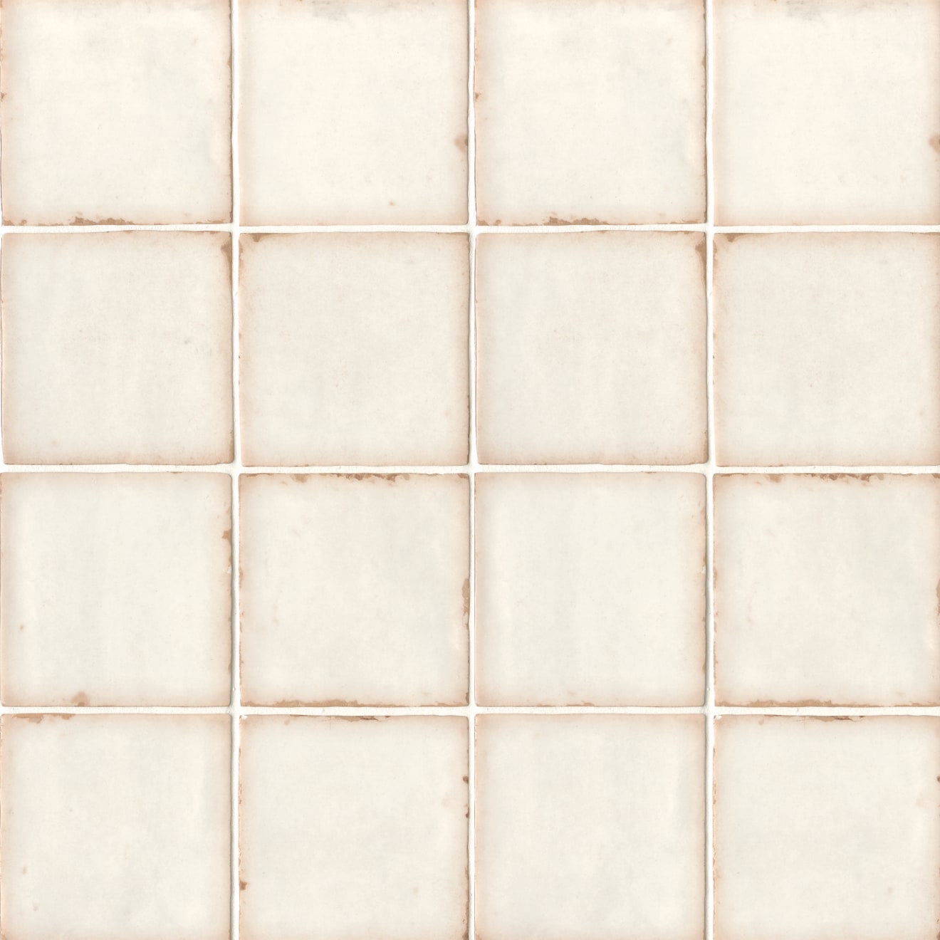 Bedrosians Casablanca 5" x 5" White