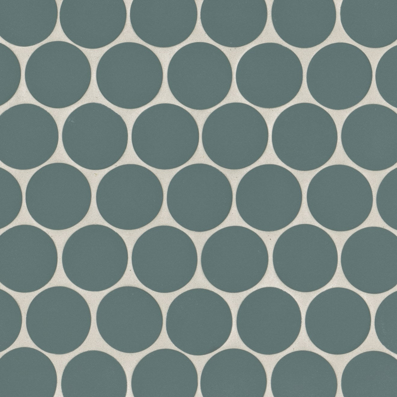 Bedrosians Makoto 10" x 10" Round Matte Arashi Blue