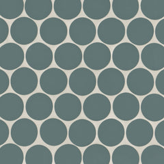 Bedrosians Makoto 10" x 10" Round Matte Arashi Blue