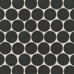 Bedrosians Makoto 10" x 10" Round Matte Kuroi Black
