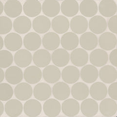 Bedrosians Makoto 10" x 10" Round Matte Kumo Grey