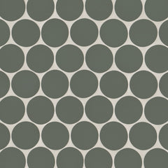 Bedrosians Makoto 10" x 10" Round Matte Midori Green