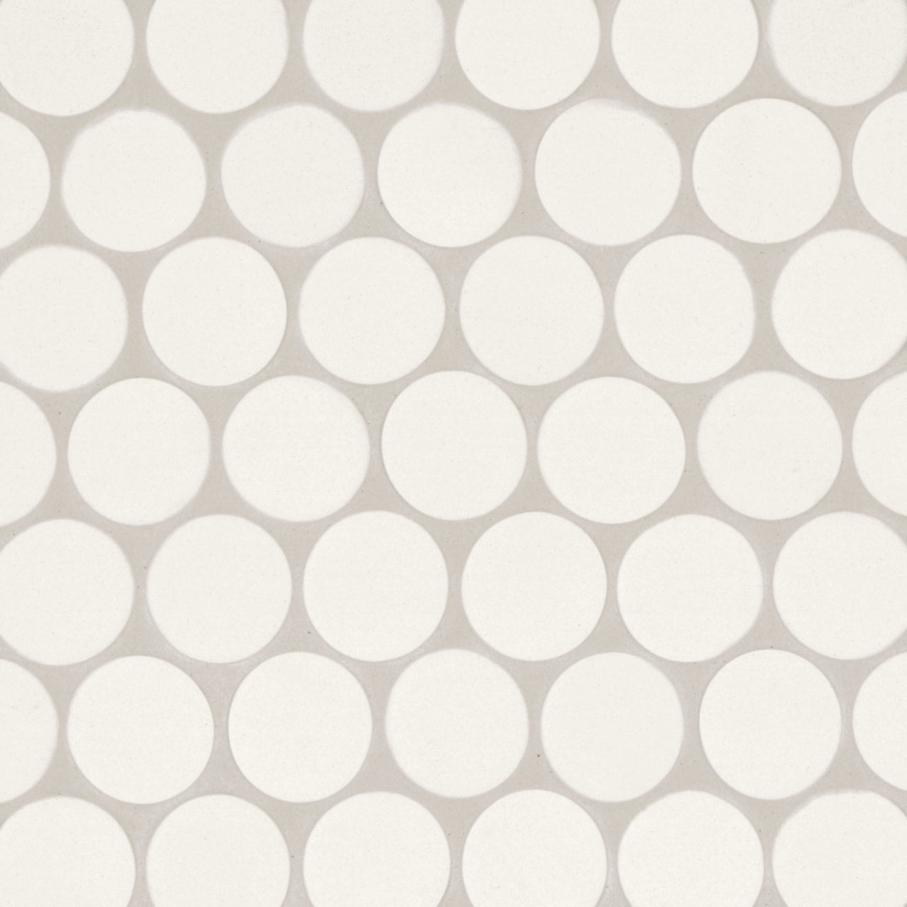 Bedrosians Makoto 10" x 10" Round Matte Shoji White