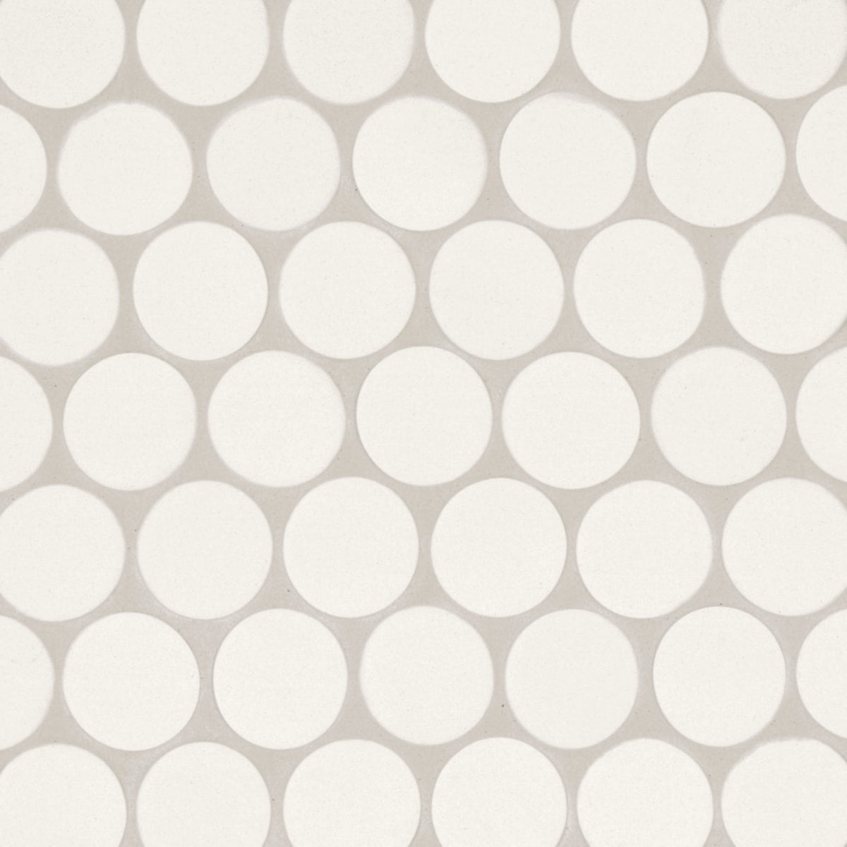 Bedrosians Makoto 10" x 10" Round Matte Shoji White