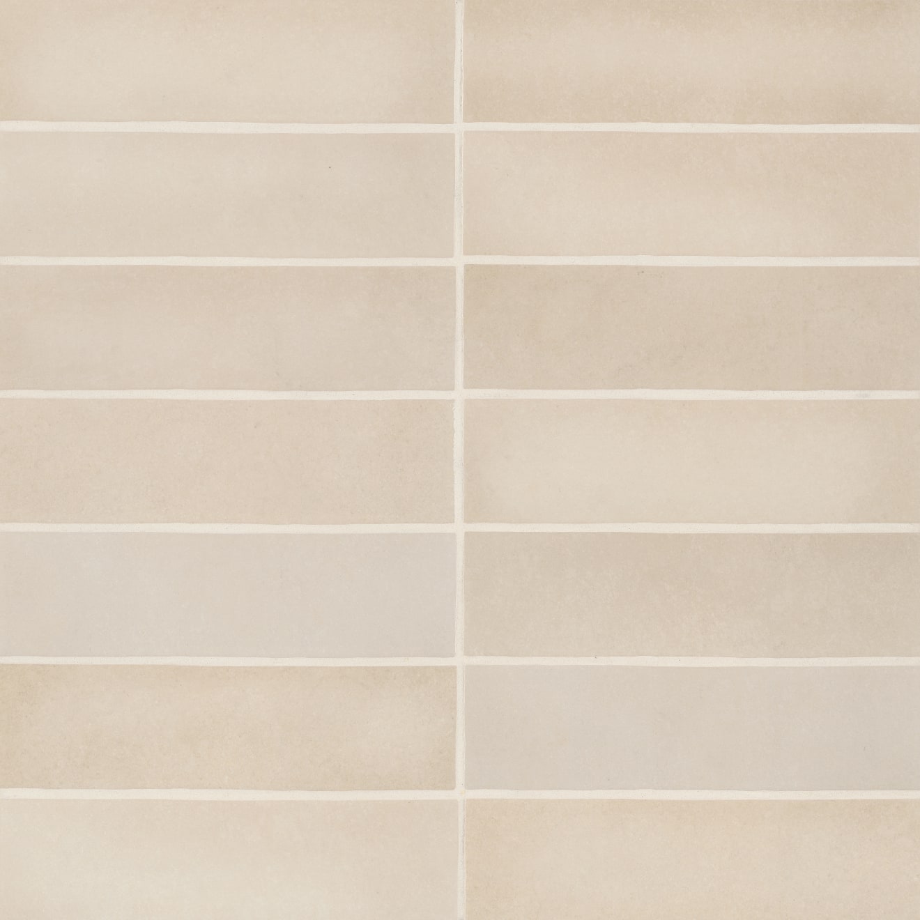 Bedrosians Makoto 2.5" x 10" Matte Tatami Beige
