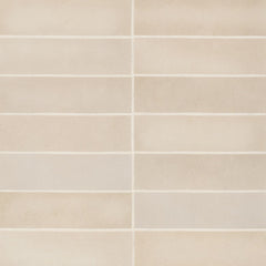 Bedrosians Makoto 2.5" x 10" Matte Tatami Beige