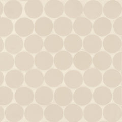 Bedrosians Makoto 10" x 10" Round Matte Tatami Beige