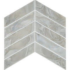 Daltile Star Castle 1" X 6" Chevron Galactic Swirl