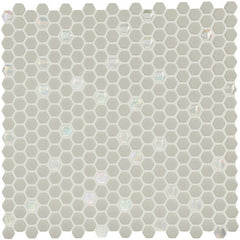 Daltile Star Castle 12" X 12" Mini Hexagon Comet