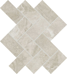 Daltile Archaia 2" X 4" Herringbone Province Grey