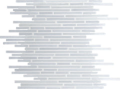 Daltile Caprice 12" X 12" Random Interlocking White Ice