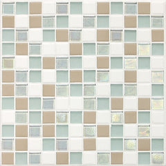 Daltile Coastal Keystones 1" X 1" Mosaic Trade Wind