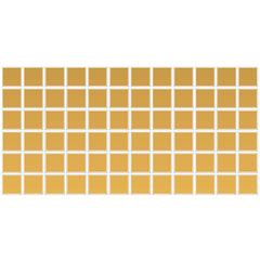 Daltile Color Wheel Mosaic 2" X 2" Straight Joint Glossy Mustard