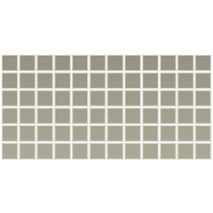 Daltile Color Wheel Mosaic 2" X 2" Straight Joint Glossy Architectural Gray
