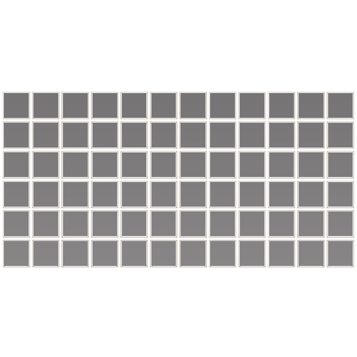 Daltile Color Wheel Mosaic 2" X 2" Straight Joint Matte Matte Suede Gray
