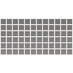Daltile Color Wheel Mosaic 2" X 2" Straight Joint Glossy Suede Gray
