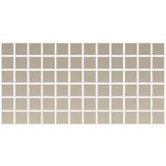 Daltile Color Wheel Mosaic 2" X 2" Straight Joint Glossy Urban Putty