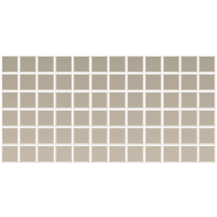 Daltile Color Wheel Mosaic 2" X 2" Straight Joint Matte Matte Urban Putty