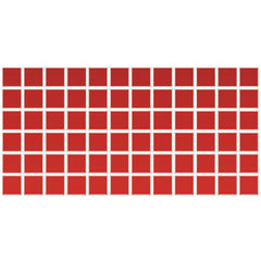 Daltile Color Wheel Mosaic 2" X 2" Straight Joint Glossy Currant