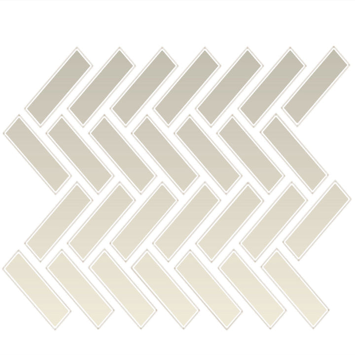 Daltile Color Wheel Mosaic 1" X 3" Herringbone Matte Matte Biscuit