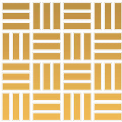 Daltile Color Wheel Mosaic 1" X 3" Lattice Weave Glossy Mustard