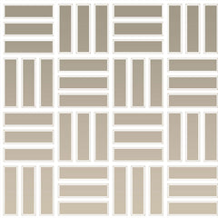 Daltile Color Wheel Mosaic 1" X 3" Lattice Weave Glossy Urban Putty