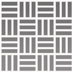 Daltile Color Wheel Mosaic 1" X 3" Lattice Weave Glossy Suede Gray