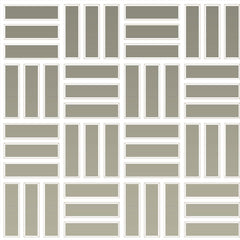 Daltile Color Wheel Mosaic 1" X 3" Lattice Weave Matte Matte Architectural Gray