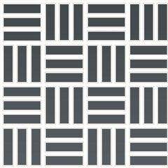 Daltile Color Wheel Mosaic 1" X 3" Lattice Weave Glossy Chalkboard
