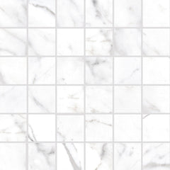 Daltile Costar 2" X 2" Mosaic Straight Joint Calacatta Empire