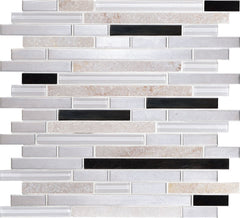 Daltile Endeavors 12" X 12" Mosaic Random Avant Garde Bld