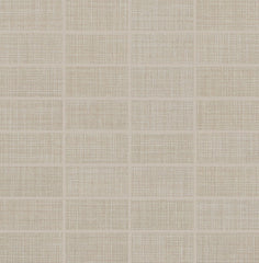 Daltile Fabric Art 1" X 3" Mosaic Straight Joint Modern Textile Taupe