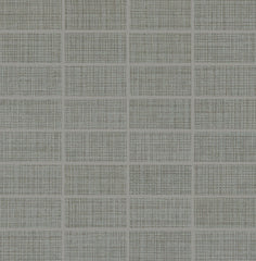 Daltile Fabric Art 1" X 3" Mosaic Straight Joint Modern Textile Medium Gray