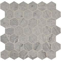 Daltile Fonte 13" X 13" Hexagon Heather Harbor
