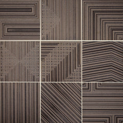 Daltile Geometric Fusion 8" X 8" Mixed Amber