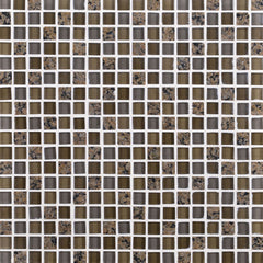 Daltile Granite Radiance 12" X 12" Straight Joint Mosaic Tropical Brn Bl